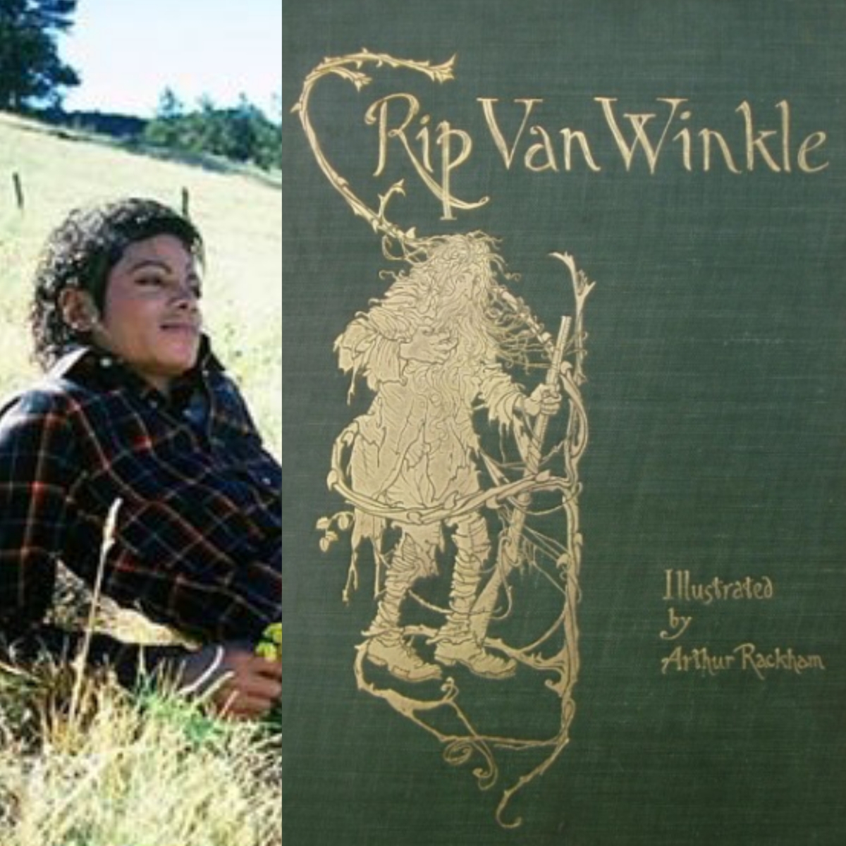 Michael Jackson and Rip Van Winkle – Washington Irving – 1819.
